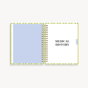 My Health Journal - Stripes - My Health Journals