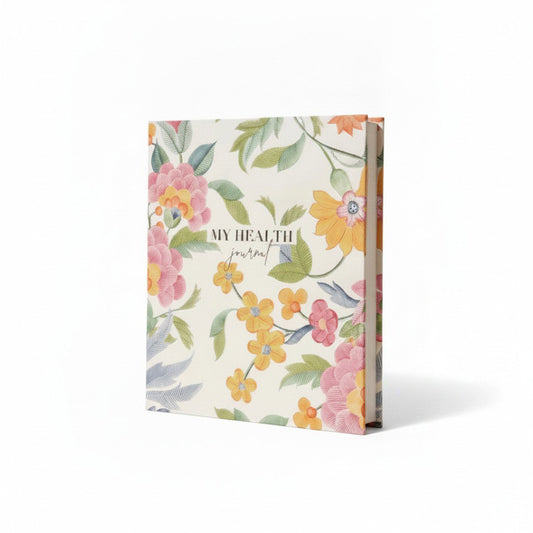 My Health Journals -  Floral Linen