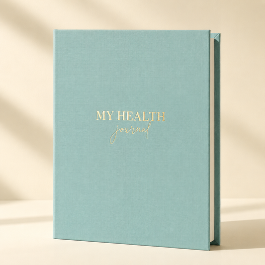 My Health Journals -  Olive Linen