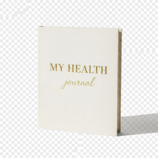 My Health Journals -  White Linen