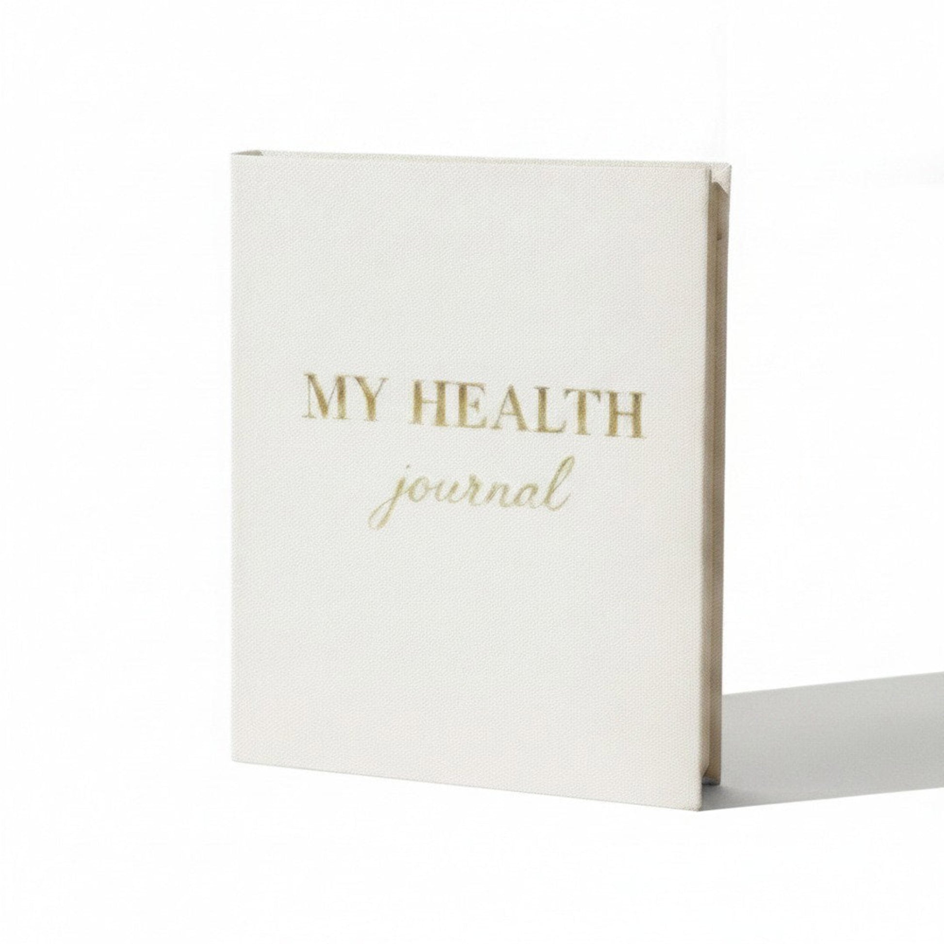 My Health Journals -  White Linen - My Health Journals