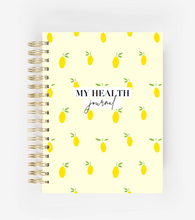Load image into Gallery viewer, My Health Journal - Lemons - My Health Journals
