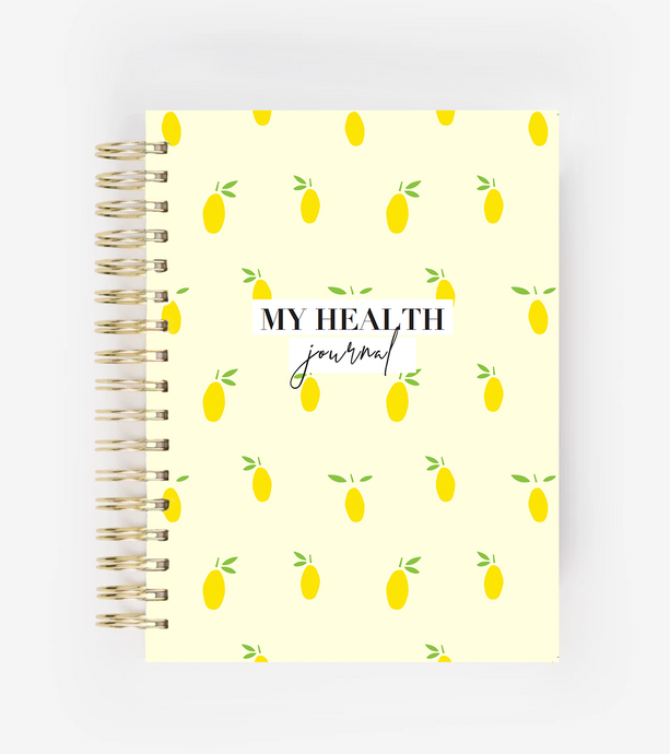 My Health Journal - Lemons - My Health Journals